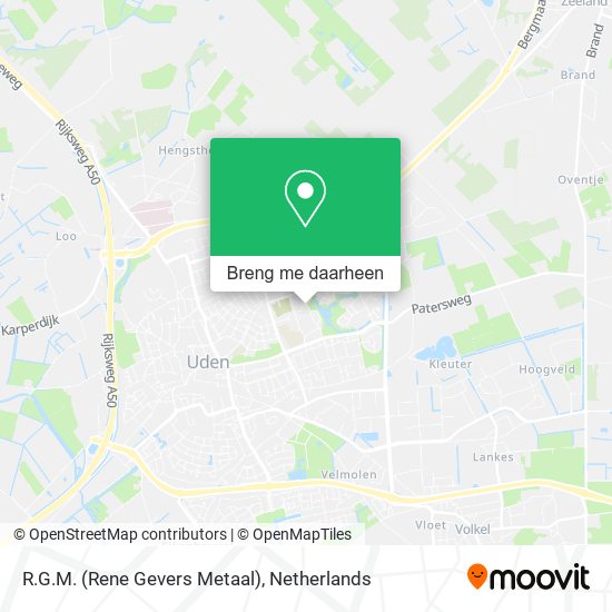 R.G.M. (Rene Gevers Metaal) kaart