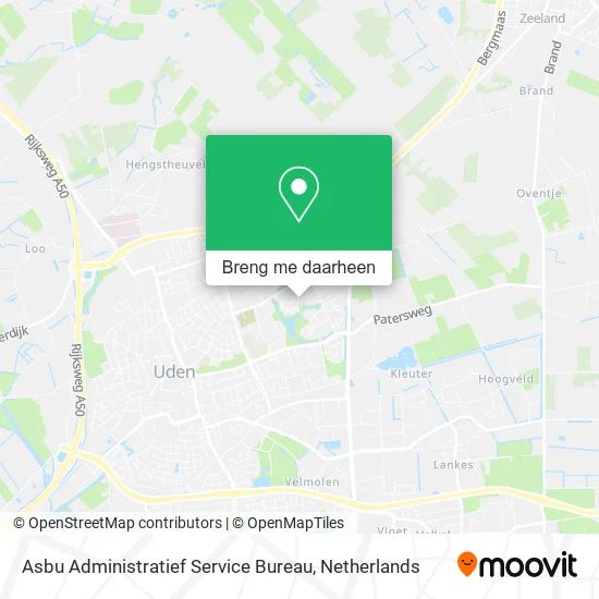 Asbu Administratief Service Bureau kaart