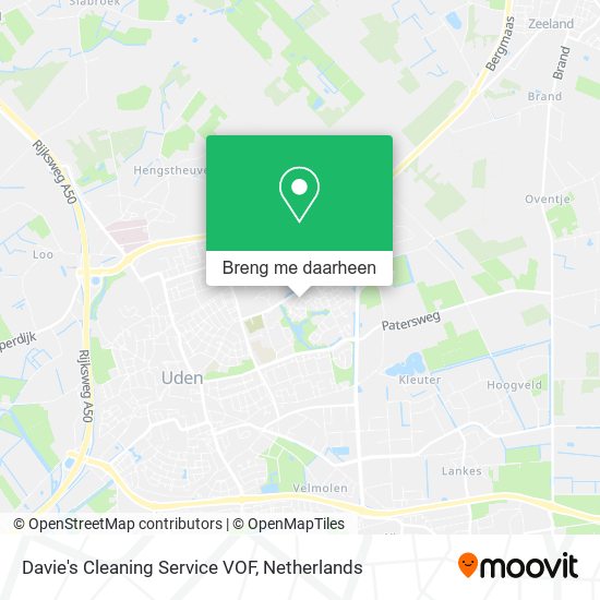 Davie's Cleaning Service VOF kaart