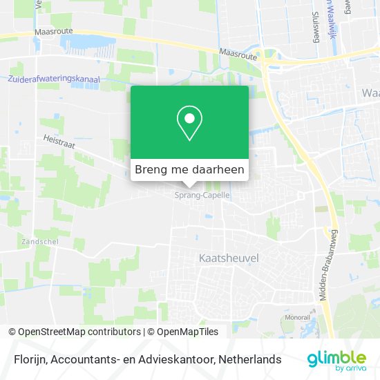 Florijn, Accountants- en Advieskantoor kaart