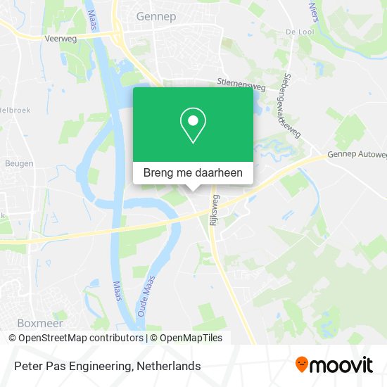 Peter Pas Engineering kaart