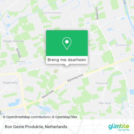 Bon Geste Produktie kaart