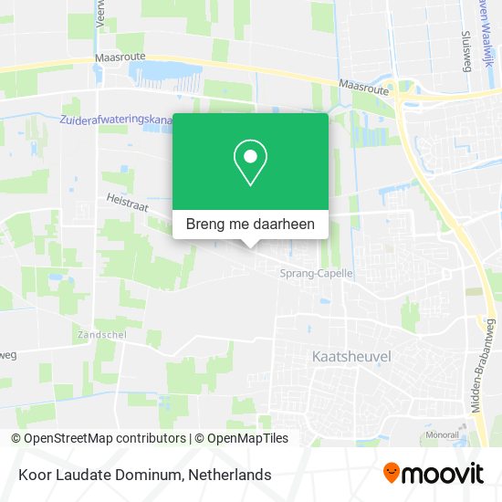 Koor Laudate Dominum kaart