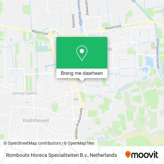 Rombouts Horeca Specialiteiten B.v. kaart