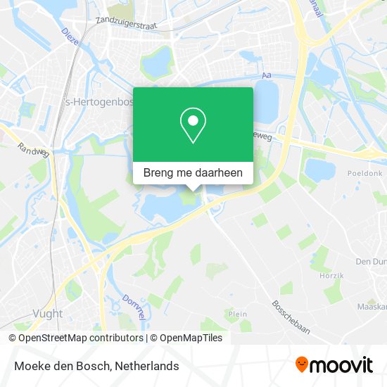 Moeke den Bosch kaart