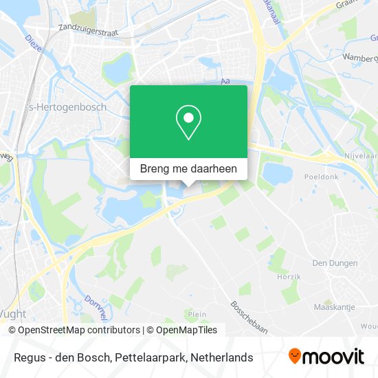 Regus - den Bosch, Pettelaarpark kaart