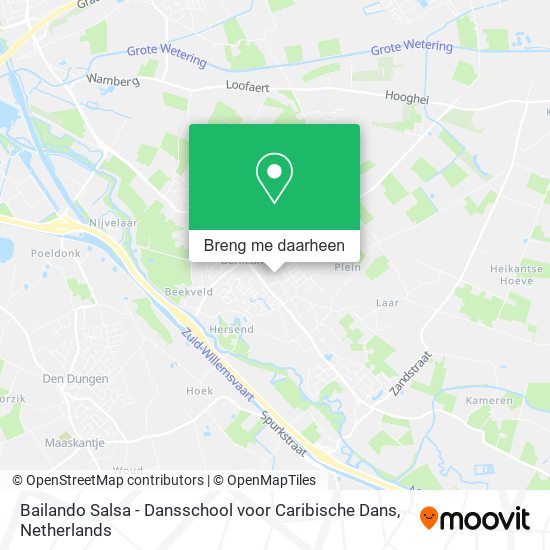 Bailando Salsa - Dansschool voor Caribische Dans kaart