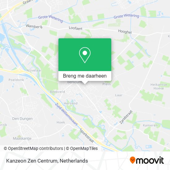 Kanzeon Zen Centrum kaart