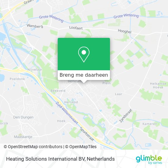 Heating Solutions International BV kaart