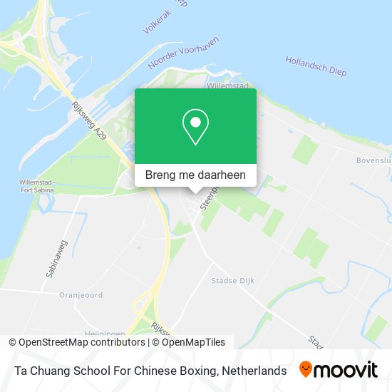 Ta Chuang School For Chinese Boxing kaart