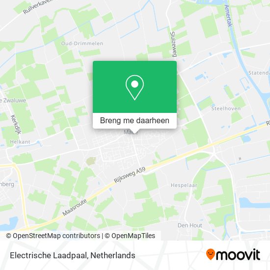 Electrische Laadpaal kaart