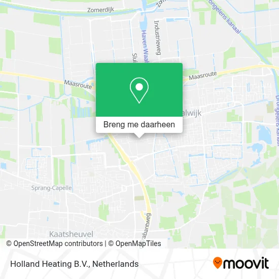 Holland Heating B.V. kaart