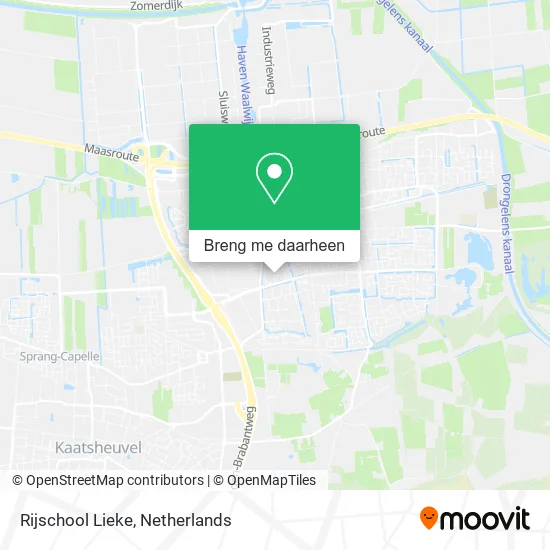 Rijschool Lieke kaart