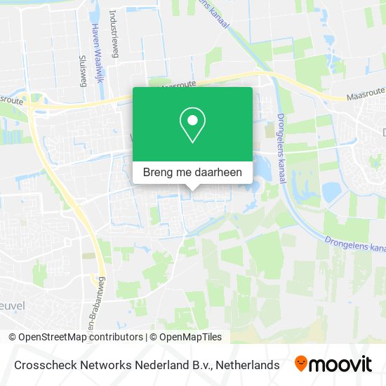 Crosscheck Networks Nederland B.v. kaart