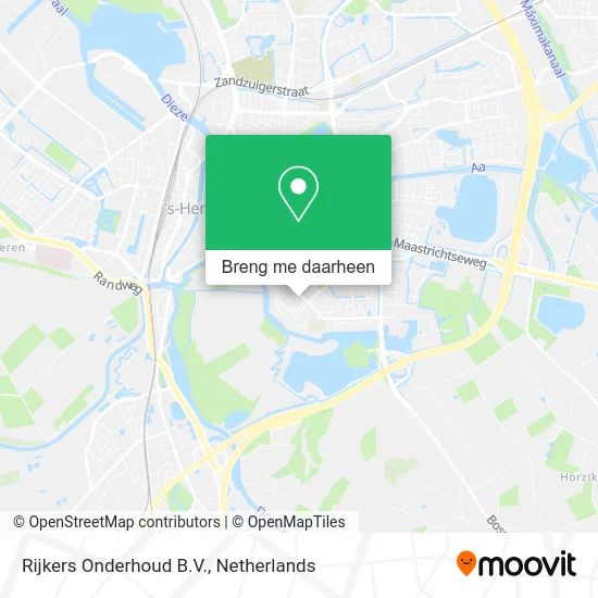 Rijkers Onderhoud B.V. kaart