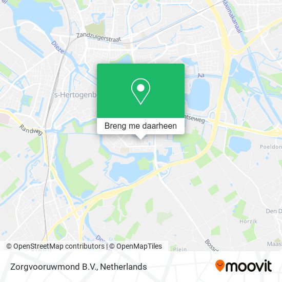 Zorgvooruwmond B.V. kaart