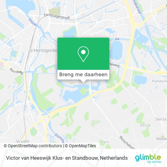 Victor van Heeswijk Klus- en Standbouw kaart