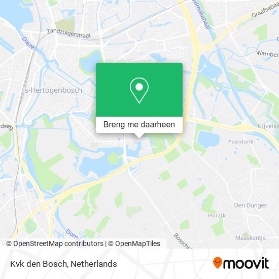 Kvk den Bosch kaart