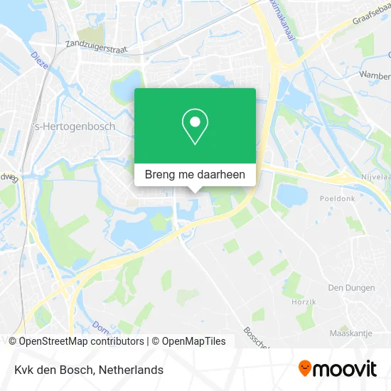 Kvk den Bosch kaart