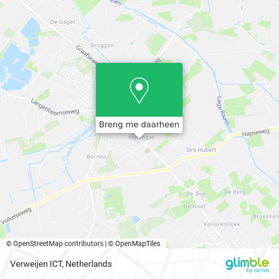 Verweijen ICT kaart