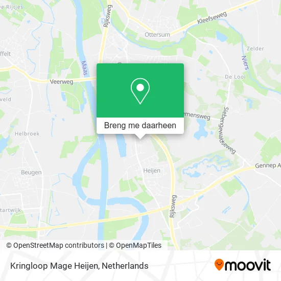 Kringloop Mage Heijen kaart