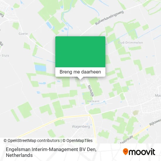 Engelsman Interim-Management BV Den kaart