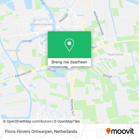 Floris Hovers Ontwerpen kaart