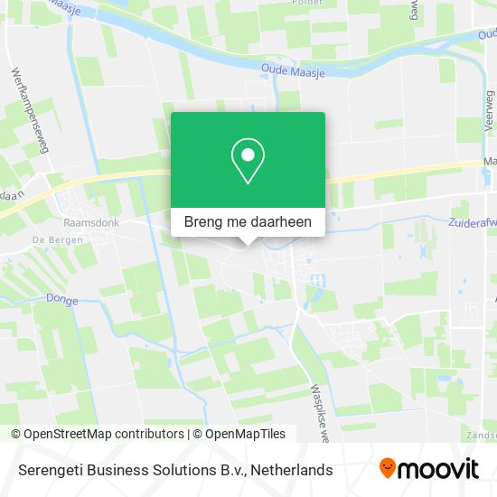 Serengeti Business Solutions B.v. kaart