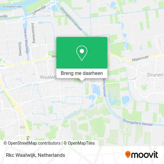 Rkc Waalwijk kaart