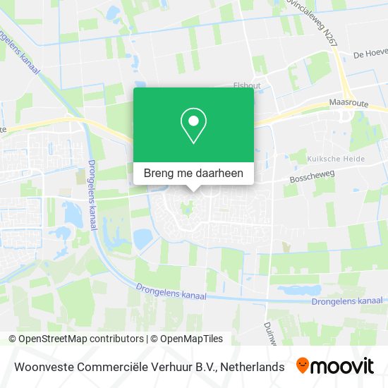 Woonveste Commerciële Verhuur B.V. kaart