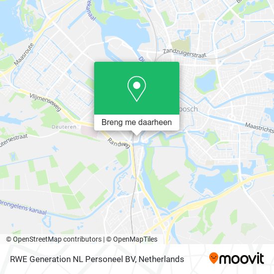 RWE Generation NL Personeel BV kaart