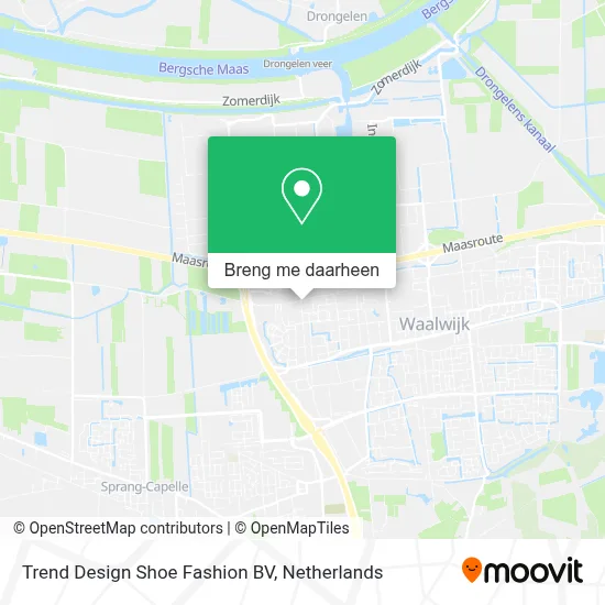 Trend Design Shoe Fashion BV kaart