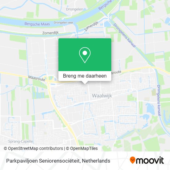 Parkpaviljoen Seniorensociëteit kaart