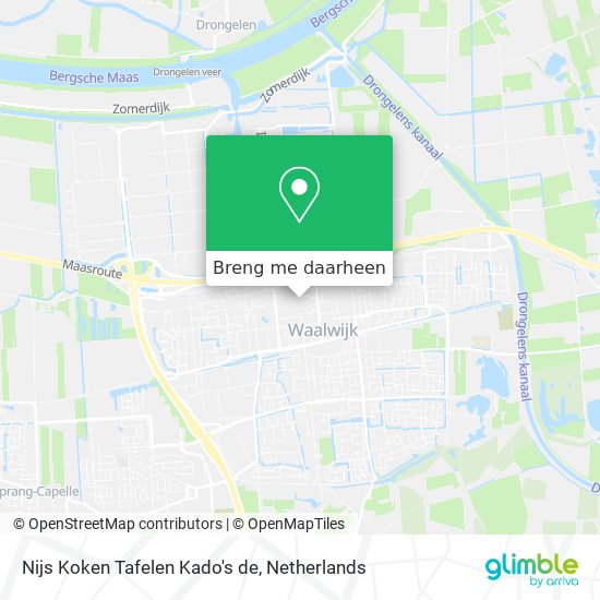 Nijs Koken Tafelen Kado's de kaart