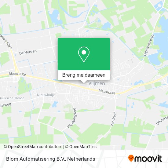 Blom Automatisering B.V. kaart