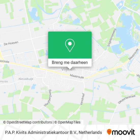 P.A.P. Kivits Administratiekantoor B.V. kaart