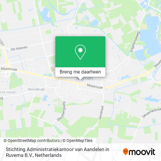 Stichting Administratiekantoor van Aandelen in Ruvema B.V. kaart