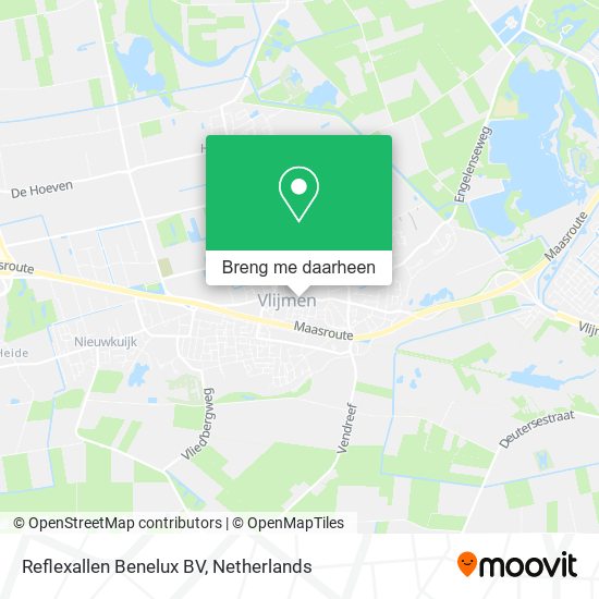Reflexallen Benelux BV kaart
