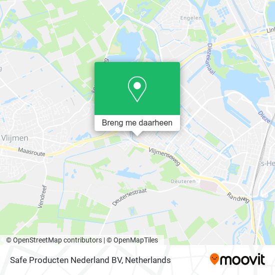 Safe Producten Nederland BV kaart