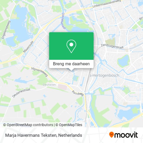 Marja Havermans Teksten kaart
