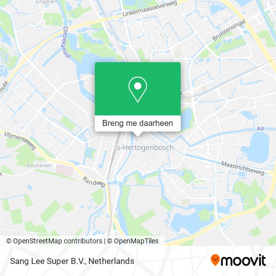 Sang Lee Super B.V. kaart