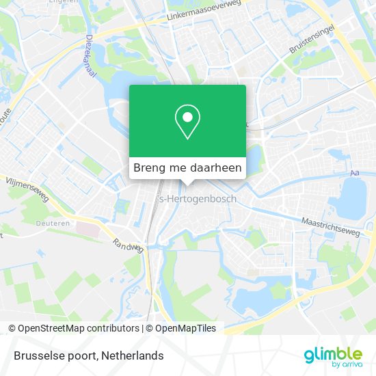 Brusselse poort kaart