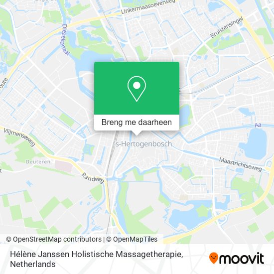 Hélène Janssen Holistische Massagetherapie kaart