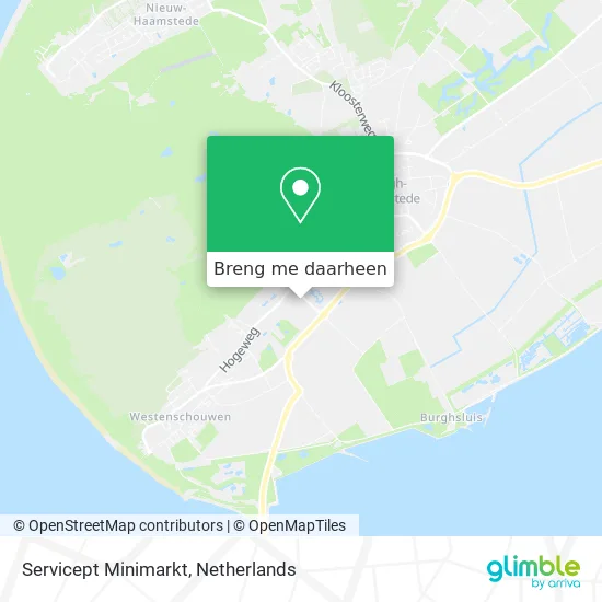Servicept Minimarkt kaart