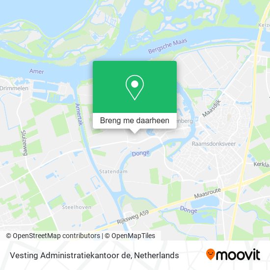 Vesting Administratiekantoor de kaart