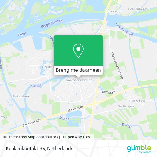 Keukenkontakt BV kaart