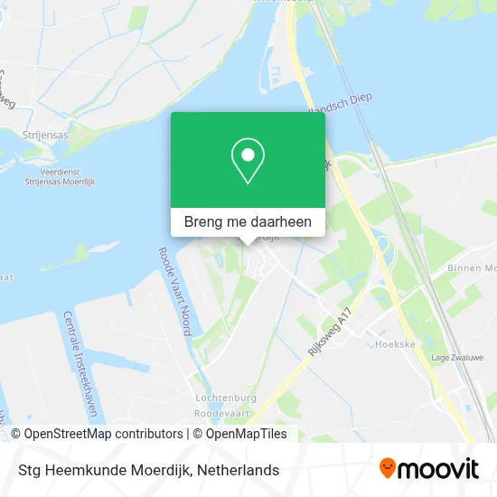 Stg Heemkunde Moerdijk kaart