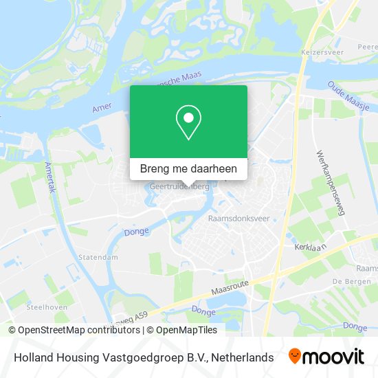 Holland Housing Vastgoedgroep B.V. kaart