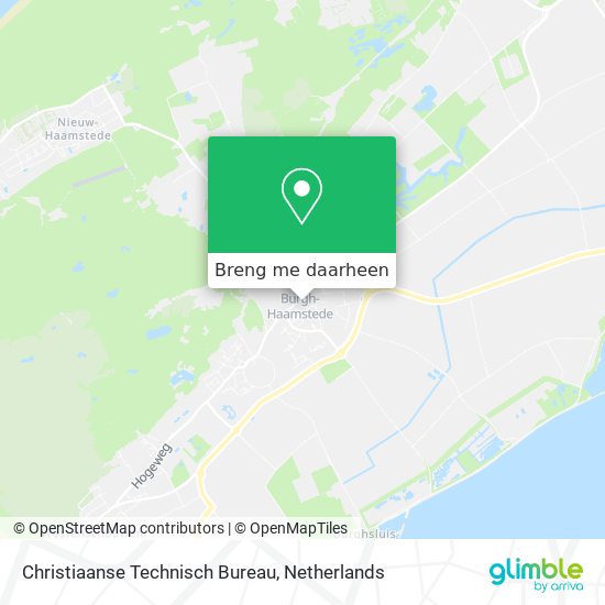 Christiaanse Technisch Bureau kaart