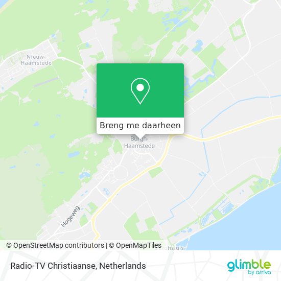 Radio-TV Christiaanse kaart